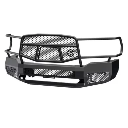 19-C RAM 2500/3500 MIDNIGHT FRONT BUMPER WITH GRILLE GUARD