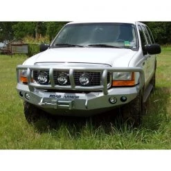 99-04 FORD SUPER DUTY FRONT STEALTH WINCH BUMPER, TITAN II GUARD, SATI