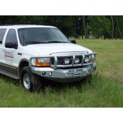 99-04 FORD SUPER DUTY FRONT STEALTH WINCH BUMPER, TITAN II GUARD, SATI