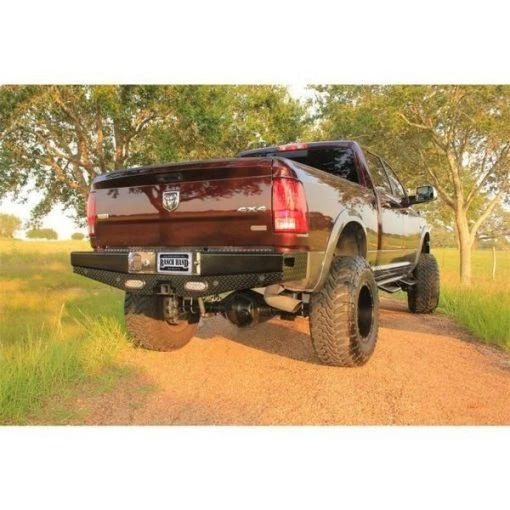 09-C RAM W/SENSORS SPORT SERIES REAR BUMPER-MUST HAVE RECEIVER HITCH
