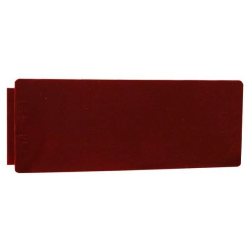 Peterson Manufacturing REFL RECT SPITFIRE RED 1 REFL RECT SPITFIRE RED