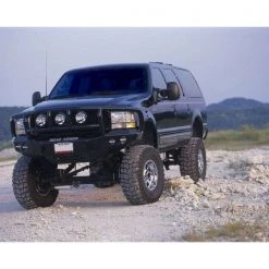 99-04 FORD SUPER DUTY FRONT STEALTH WINCH BUMPER, TITAN II GUARD, SATI