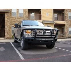 08-10 FORD SUPER DUTY FRONT STEALTH WINCH BUMPER, TITAN II GUARD, SATI