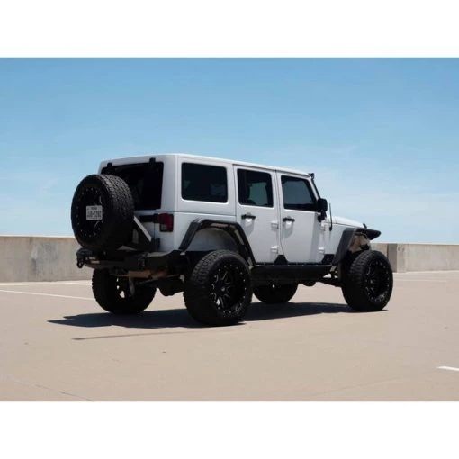 2007-2018 JKU STEALTH REAR FENDER FLARE BODY ARMOR – TEXTURE BLACK
