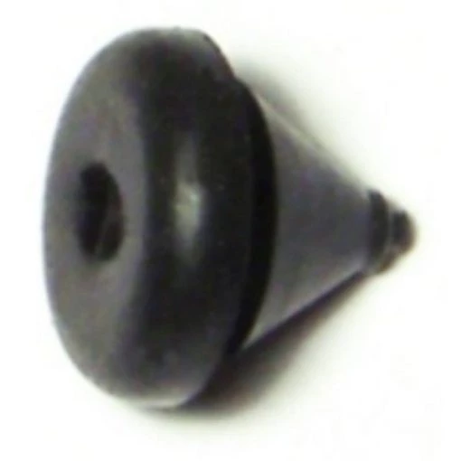 Midwest Fastener Corp. 1/2" x 0.04" Black Rubber Chevy License Plate Bumpers 6PK 1 1/2" x 0.04" Black Rubber Chevy License Plate Bumpers 6PK