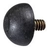 Midwest Fastener Corp. #6-32 x 1/2" Rubber Coarse Thread Male Spherical Bumper Mount 4PK