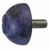 Midwest Fastener Corp. #10-32 x 7/8" Rubber Fine Thread Male Spherical Bumper Mount 2PK