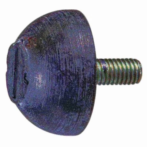 Midwest Fastener Corp. #10-32 x 7/8" Rubber Fine Thread Male Spherical Bumper Mount 2PK 1 #10-32 x 7/8" Rubber Fine Thread Male Spherical Bumper Mount 2PK