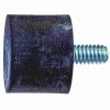 Midwest Fastener Corp. 1/4"-20 x 1" Rubber Coarse Thread Male Cylinder Bumper Mount 2PK