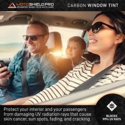Carbon Window Tint Film for Auto, Car, Truck | 5% VLT (20” in x 10’ ft Roll)