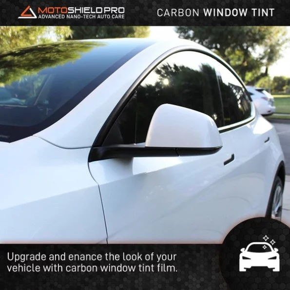 Carbon Window Tint Film for Auto, Car, Truck | 15% VLT (30” in x 25’ ft Roll)