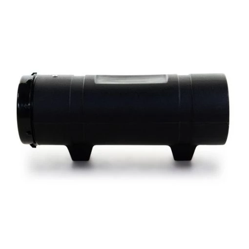 Round Document Holder for commercial trucks & vehicles, 3.5" diameter x 12.5" length, black