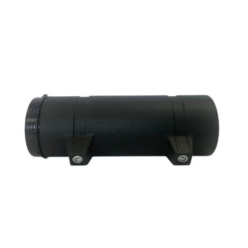 Round Document Holder for commercial trucks & vehicles, 3.5" diameter x 12.5" length, black