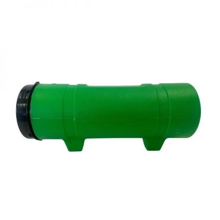 Jonesco Round Document Holder for commercial trucks & vehicles, 3.5" diameter x 12.5" length, green