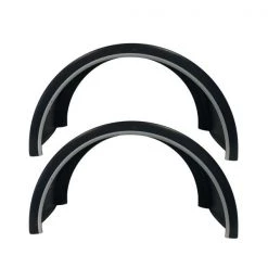 Fender for Single Axle with Twin/Dually Tire Applications. Suits Rim Size up to 19.5" PR