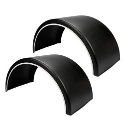 Jonesco Fender for Single Axle with Twin/Dually Tire Application. Suits Rim Size up to 24.5" PR