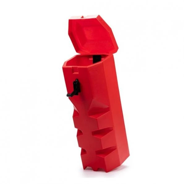 Underbody Fire extinguisher cabinet, top load, fits (1) 10 lb. extinguisher