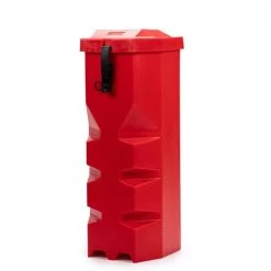 Jonesco Underbody Fire extinguisher cabinet, top load, fits (1) 10 lb. extinguisher