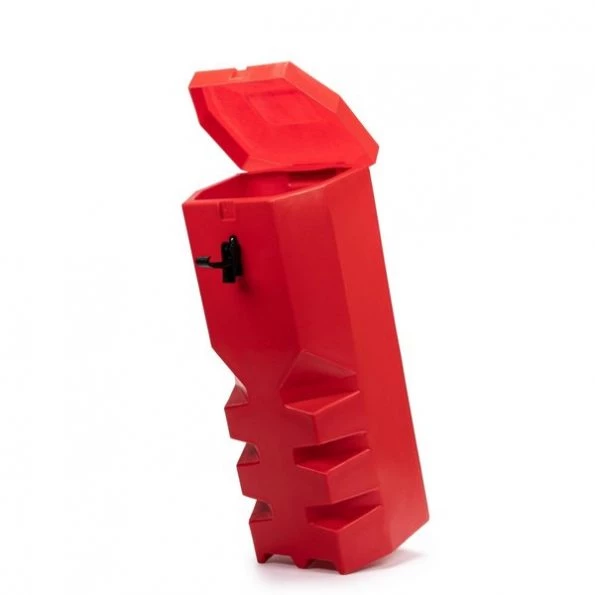 Underbody Fire extinguisher cabinet, top load, fits (1) 20 lb. extinguisher