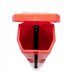 Underbody Fire extinguisher cabinet, top load, fits (1) 20 lb. extinguisher