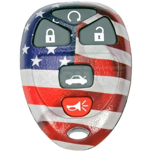 Keyless Remote Case American Flag, 13636Us