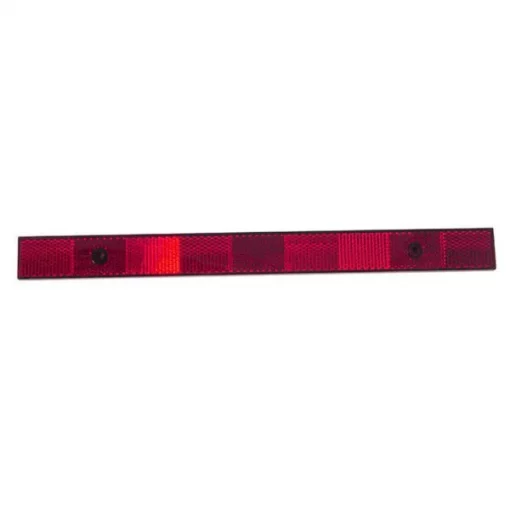 Reflector-12 Red- Plastic Strip, 41122