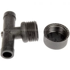 Motormite 5/8 Radiator Flush Tee With Cap Eng Coolant Flu, 47121