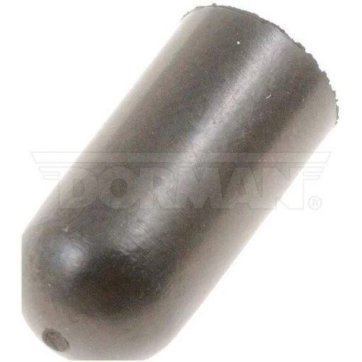 1/4 In Rubber Black Vacuum Cap, 47393