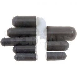 Motormite Rubber Black Vacuum Cap Assortment, 47396