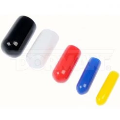 Motormite Vinyl Color Vacuum Cap Assortment, 47397