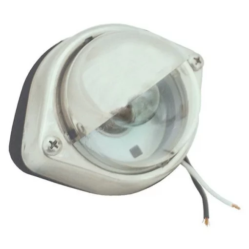 Auxiliary Ltg- Chrome Hooded Courtesy Lm, 60361