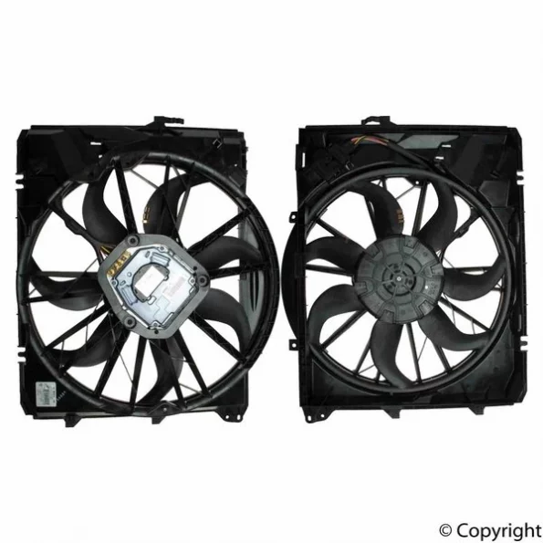 Genuine Engine Cooling Fan Assembly, 17427562080 1 Engine Cooling Fan Assembly, 17427562080
