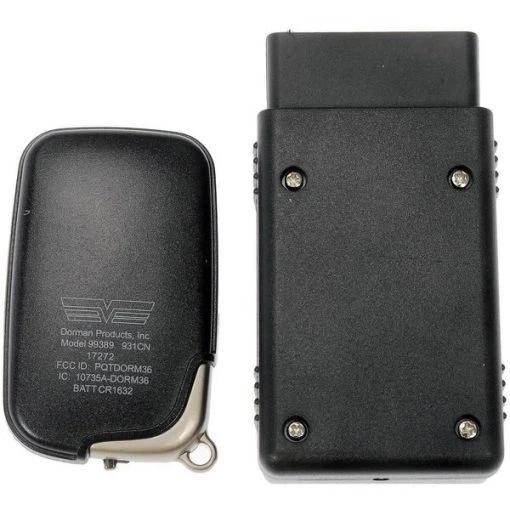 Keyless Entry Remote 4 Button Key Fob, 99389