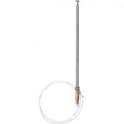 Uro Parts 900Mm Toothed Style-W/Chrome Tip Antenna Mast, 2018270001