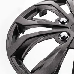 Pilot 17" Gunmetal Spyder Wheel Cover 5 17" Gunmetal Spyder Wheel Cover