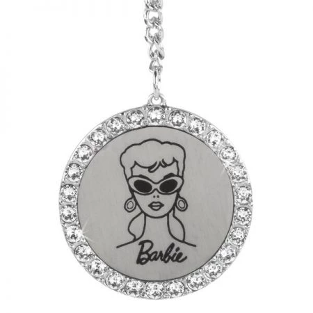 Barbie 60Th Etched Pendant