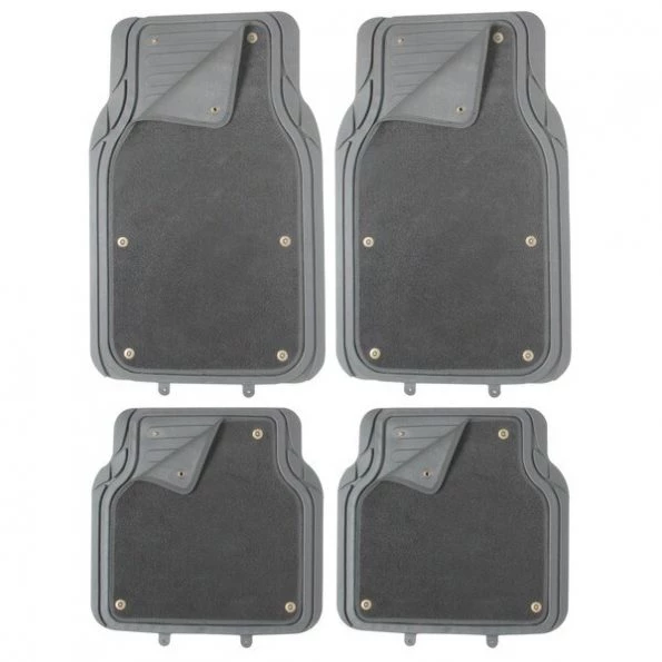 H.D. Rubber/Carpet 2-In-1 4Pcs, FM-09G