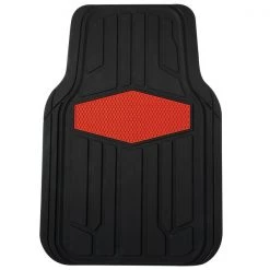 4 Pc Sport Rubber Blk/Red