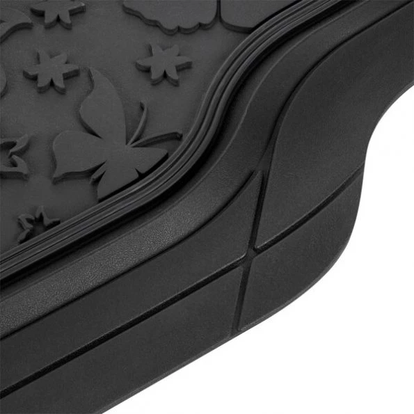 Butterfly Floor Mat 4Pc