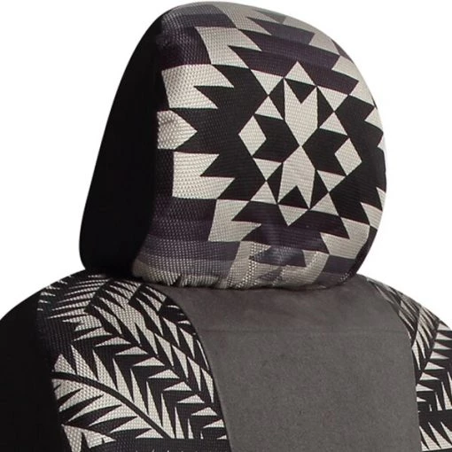 Aztec Gray Low Back Seat Cover, Pk2
