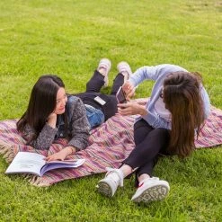 Seat Poncho – Coral Color Combo