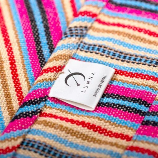 Seat Poncho – Coral Color Combo