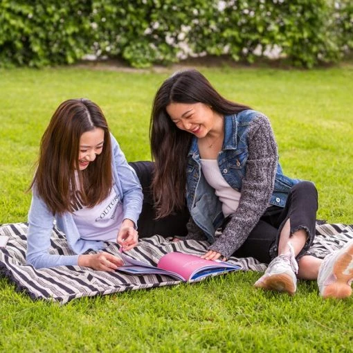 Seat Poncho – Black-Tan Color Combo