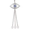 Lunna Silver Evil Eye Pendant