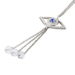 Silver Evil Eye Pendant