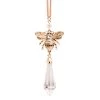 Lunna Rose Gold Bee Pendant