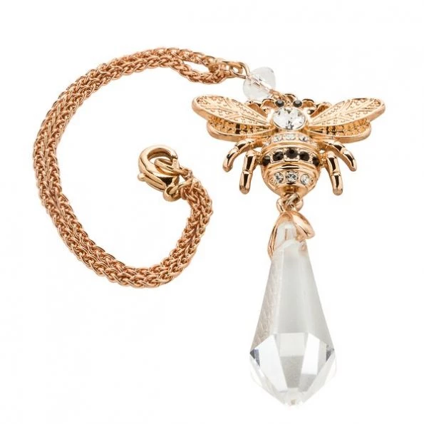 Rose Gold Bee Pendant