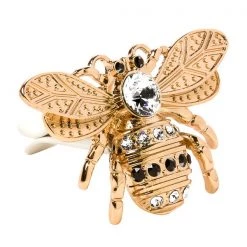 Rose Gold Bee Vent Clip 