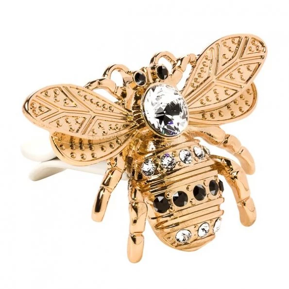 Rose Gold Bee Vent Clip 