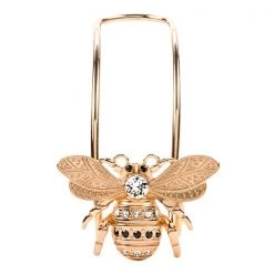 Rose Gold Bee Headrest Hook